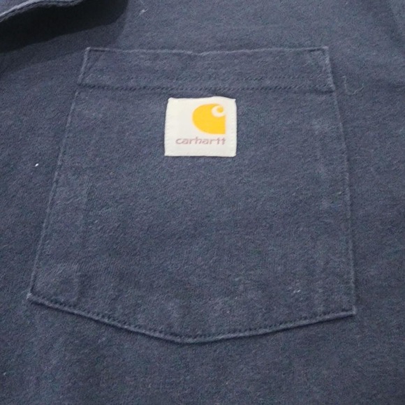 Other - Carhartt navy blue pocket tee Size M